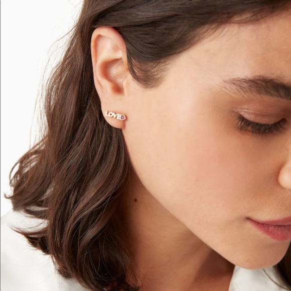 New! Kate Spade Love Earrings - Picture 4 of 6